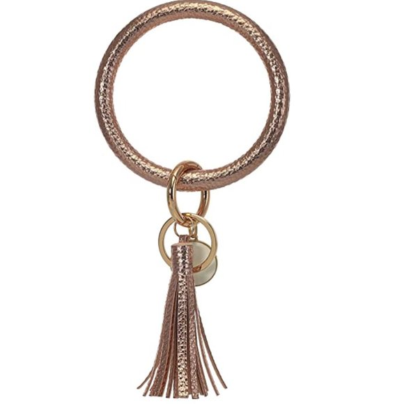 Accessories - Rose Gold Keyring Wristlet